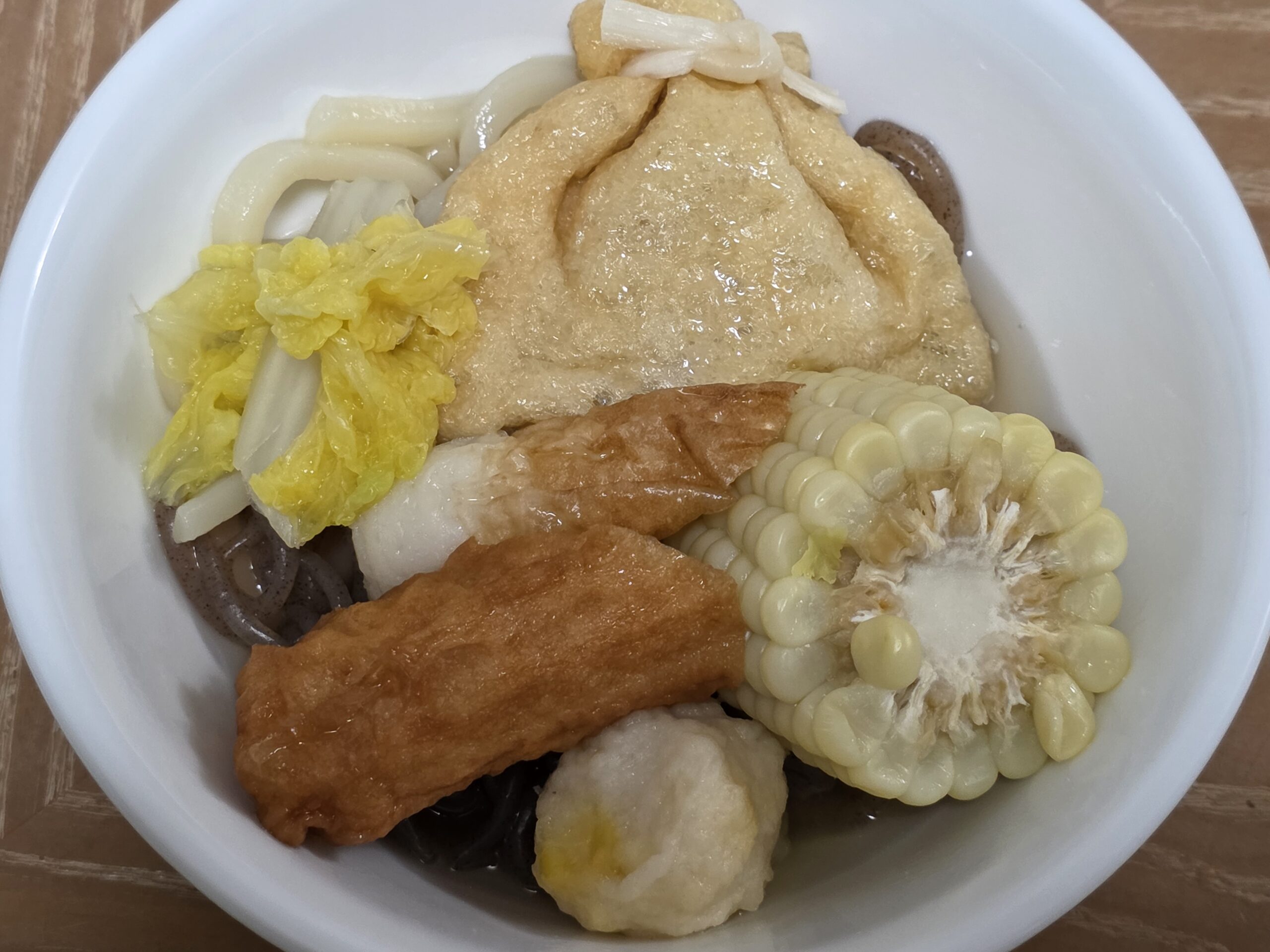 Family-style Japanese nabe hot pot served for dinner.